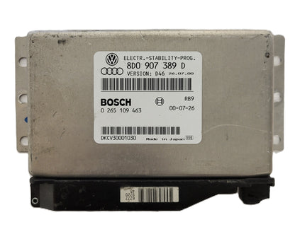 Audi VW ECU / 8D0907389D / 0265109463 / D46 / BOSCH