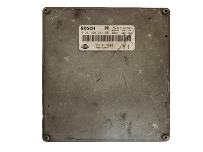 Nissan MICRA ECU / 0261204243 / 23710 74B00 / 74B00-24400 / BOSCH