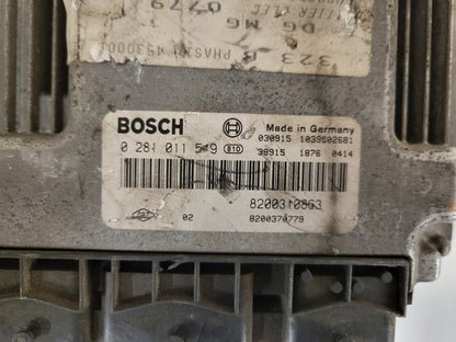 Renault ECU / 0281011549 / 8200310863 / 8200370779 / BOSCH