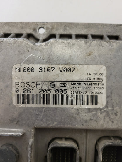 SMART FORTWO ECU / 0261205005 / 0003107V007 / BOSCH