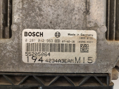 3x FIAT CROMA ECU / 0281012963 / 55205064 / BOSCH BULK STOCK