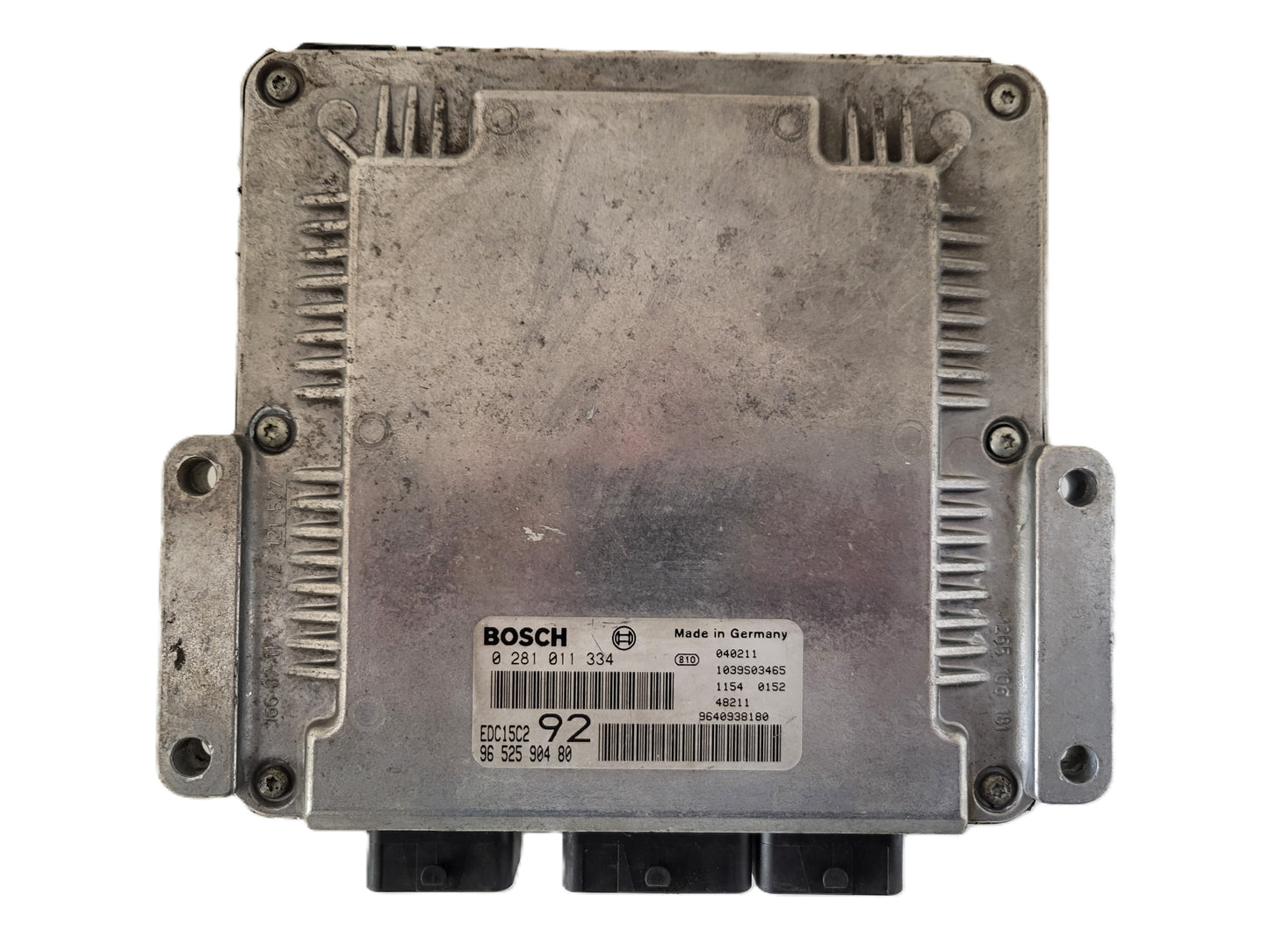 PHEDRA LANCE 2.0 ECU / 0281011334 / 9652590480 / EDC15C2 / 9640938180 / BOSCH