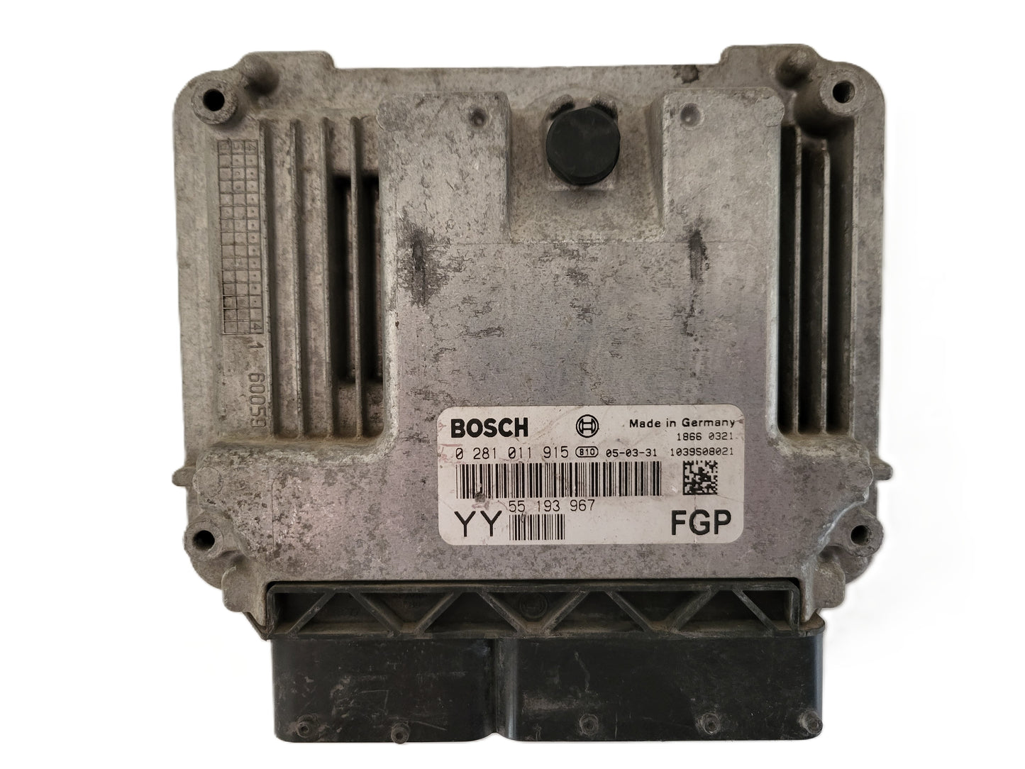 OPEL VECTRA C ECU / 0281011915 / 55193967 / 1039S08021 / BOSCH