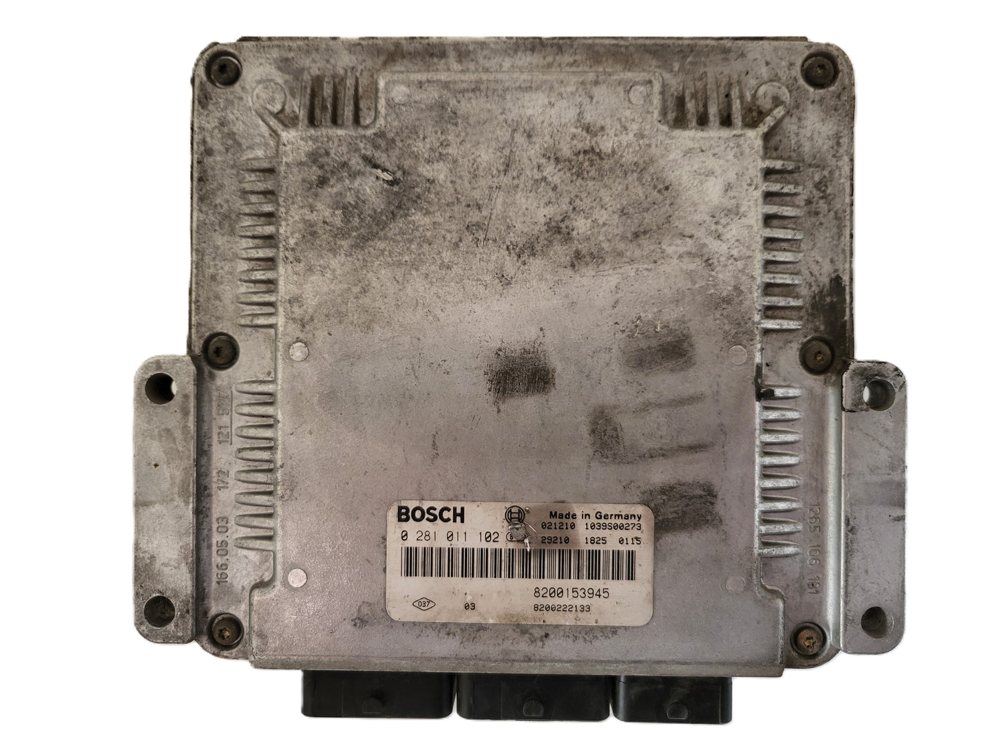 Renault ECU / 0281011102 / 8200153945 / 8200222133 / BOSCH