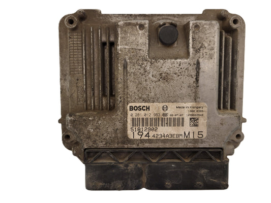 Fiat Croma ECU / 0281012963 / 51812902 / BOSCH