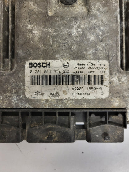 RENAULT ESPACE ECU / 0281011724 / 8200311550 / 8200384493 / BOSCH
