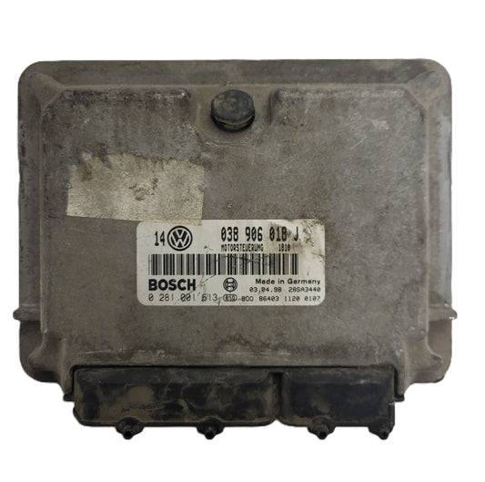 VW GOLF 4 ECU / 038906018J / 0281001613 / BOSCH