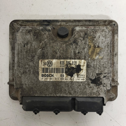 VW GOLF 4 ECU / 038906018J / 0281001613 / BOSCH - B53-01 - 1