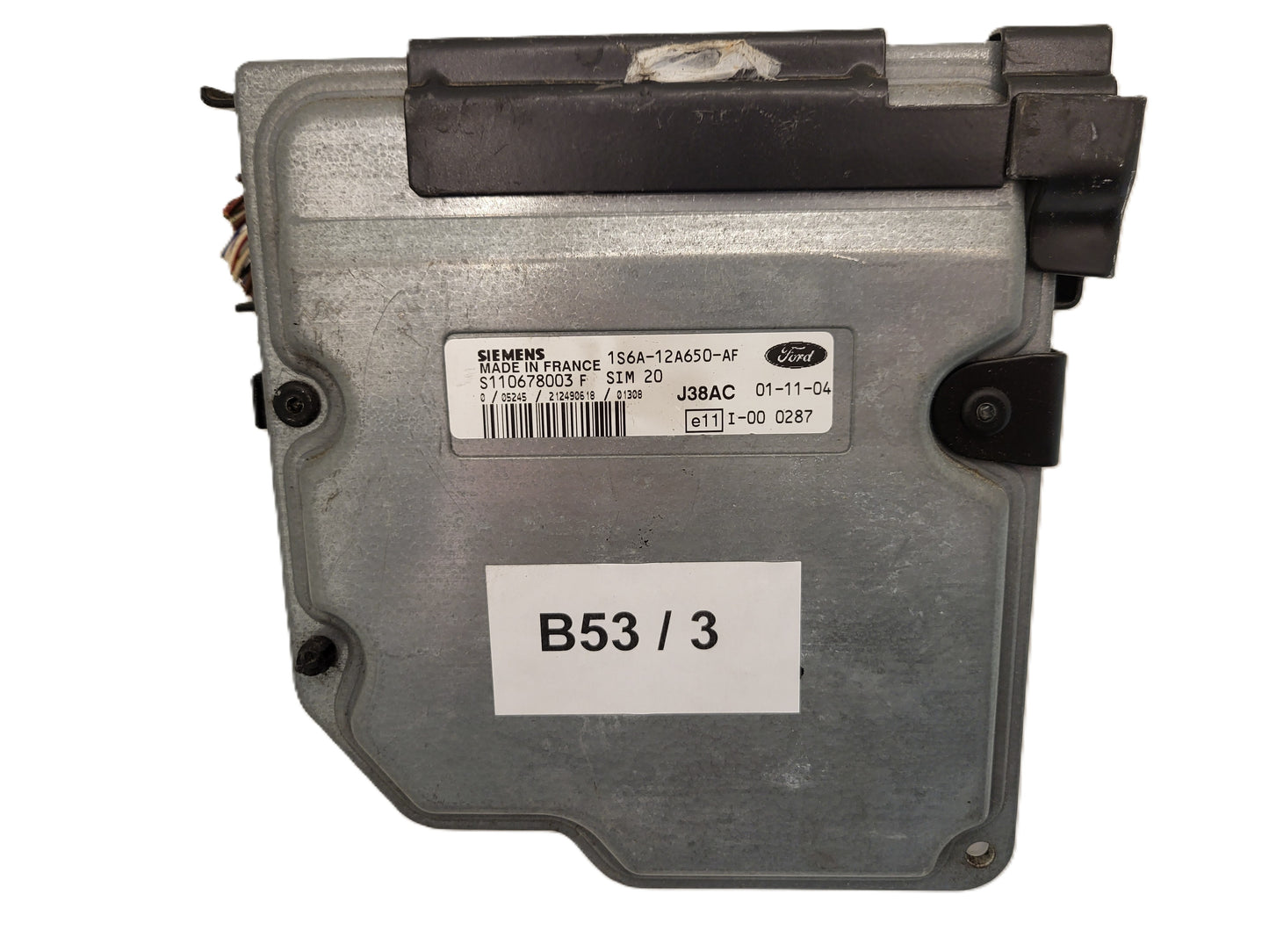 FORD FIESTA ECU / 1S6A-12A650-AF / S110678003F / SIM 20 / SIM20 / J38AC