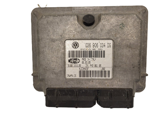 VW ECU / 036906034DG / IAW 4MV.DG / IAW4MV.DG / 61601.018.09 / MAGNETI MARELLI