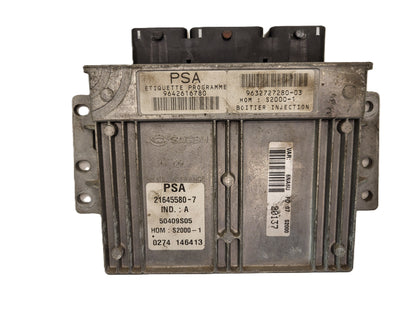 Peugeot Citroen ECU / 9642616780 / 9632727280 / 21645580-7 / 9632727280-3