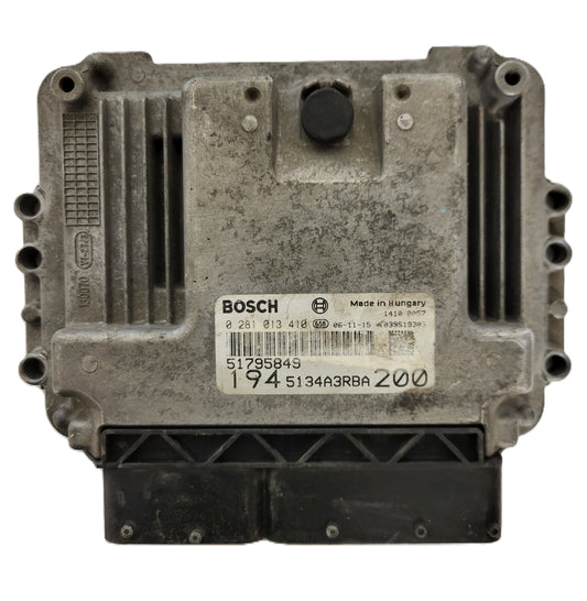 FIAT CROMA ECU / 0281013410 / 51795849 / BOSCH