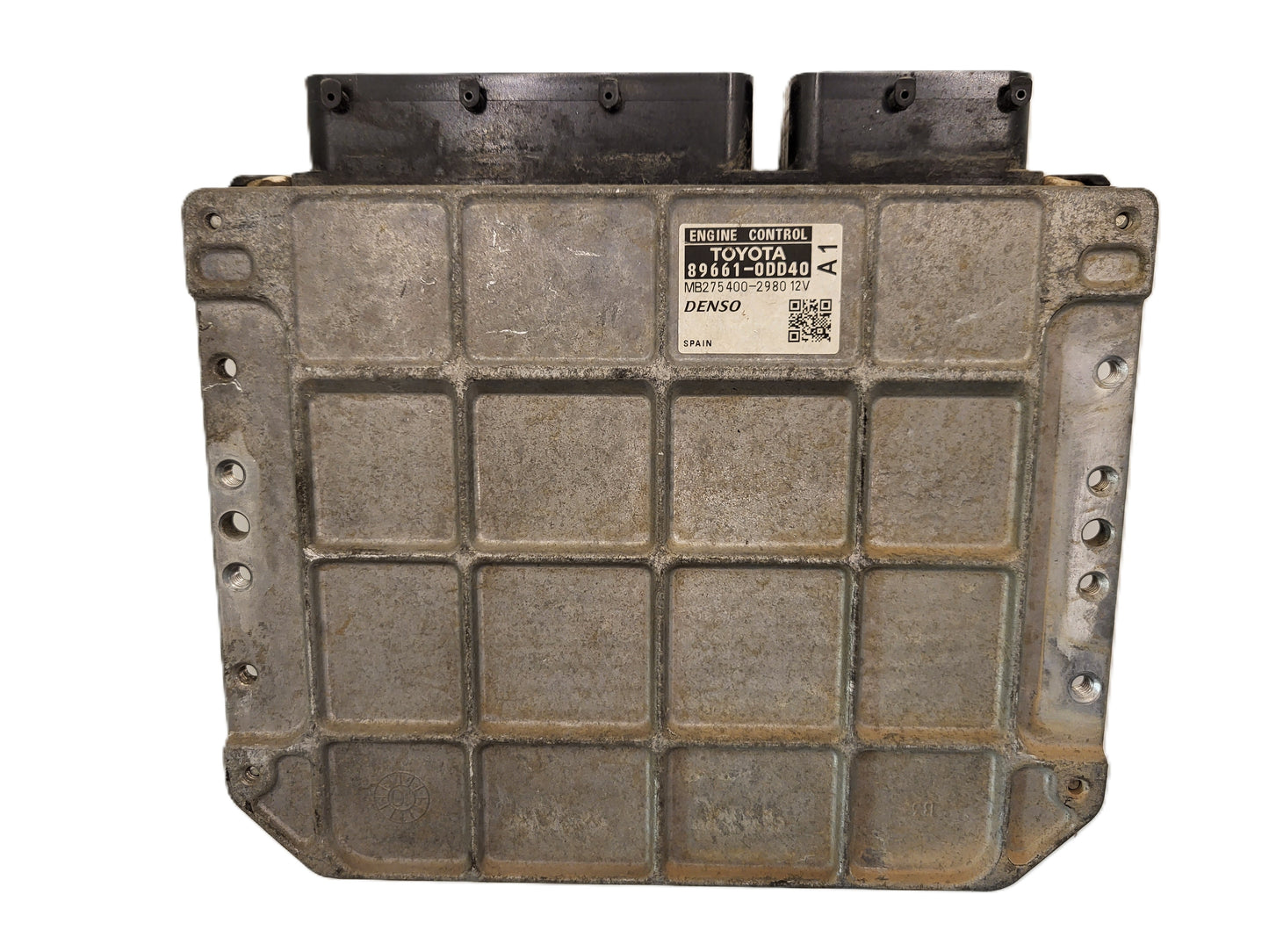TOYOTA YARIS ECU / 89661-0DD40 / MB275400-2980 / DENSO