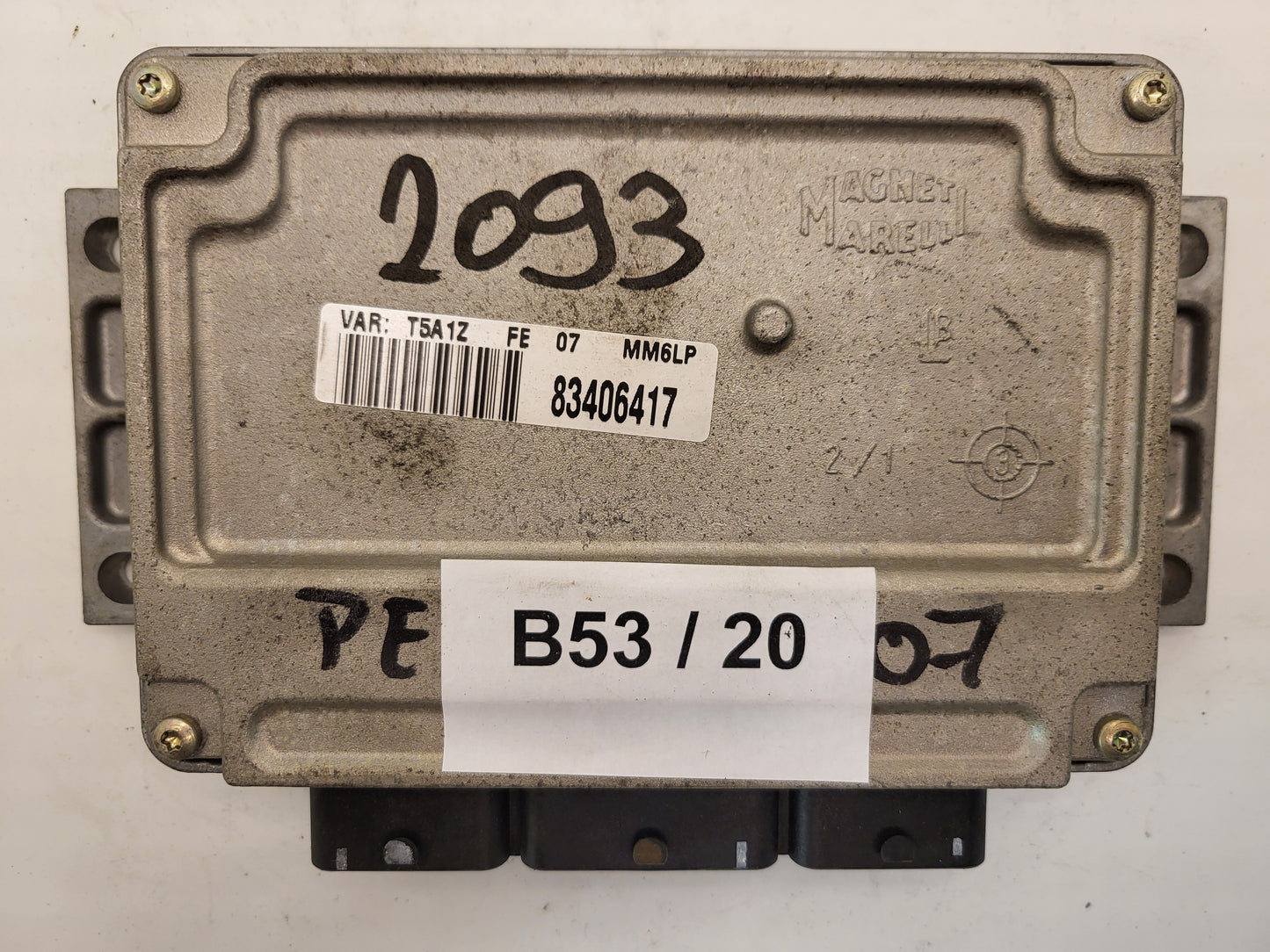 Peugeot Citroen ECU / IAW 6LP2.03 / SW 9654722680 / HW 9647498180