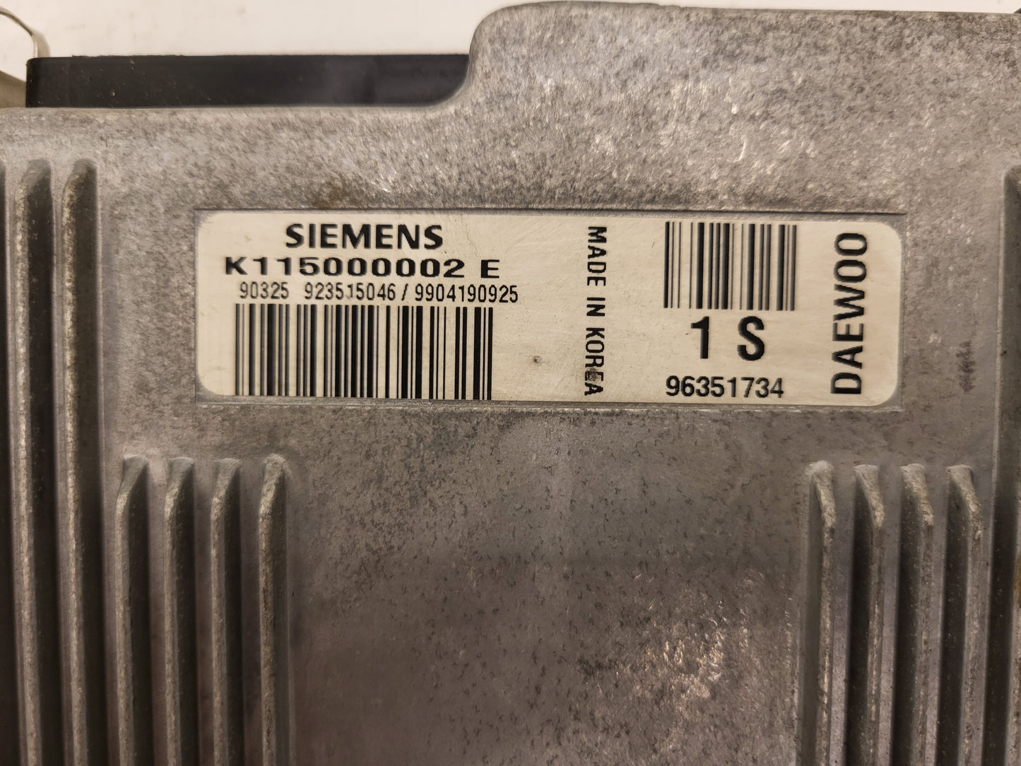 DAEWOO MATIZ  0.9 ECU / K115000002E / 96351734 / SIEMENS