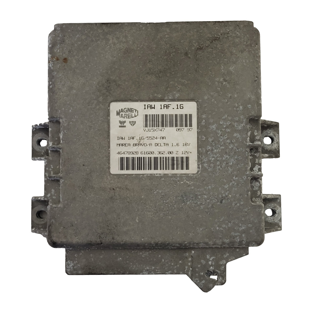 FIAT BRAVO ECU / IAW1AF.1G / 46478928 / 61600.362.00 / MAGNETI MARELLI - B54-04 - 1