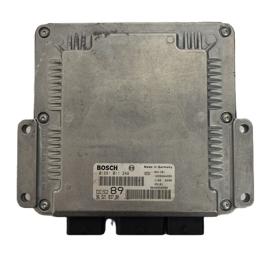PEUGEOT CITROEN ECU / 0281011248 / EDC15C2 / 9652183780 / 9646850580 / BOSCH