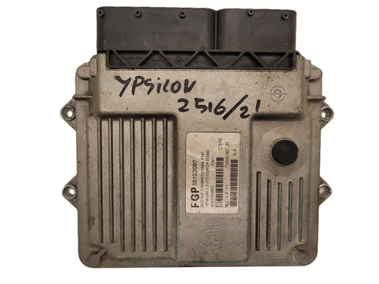 LANCIA YPSILON ECU / 55192097 / MJD 6JF.Y1 / HW01C / 71600.007.01