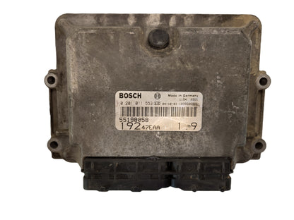 Fiat STILO ECU / 0281011553 / 55198058 / 19247EAA / BOSCH