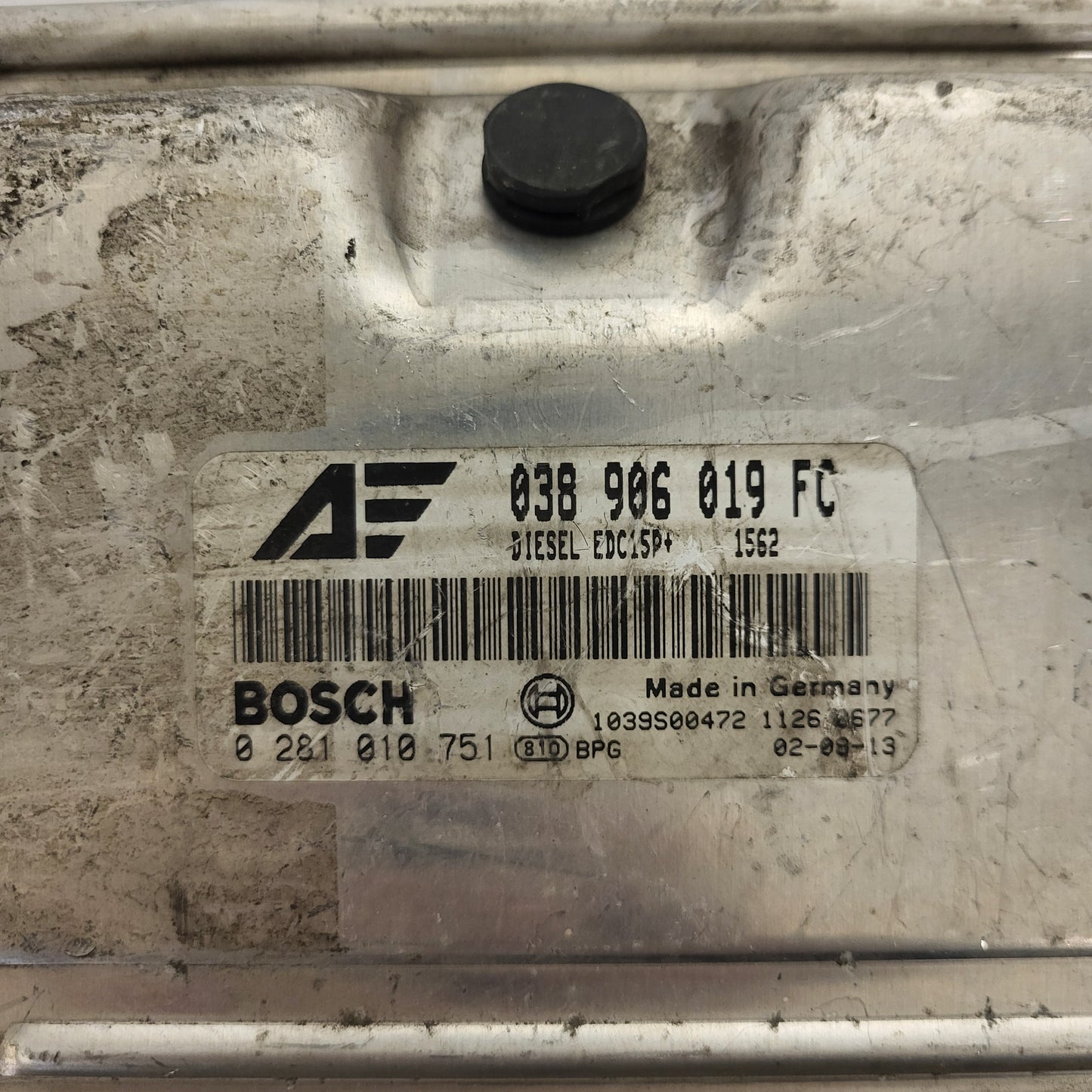 VW ECU / 038906019FC / 0281010751 / EDC15P+ / BOSCH