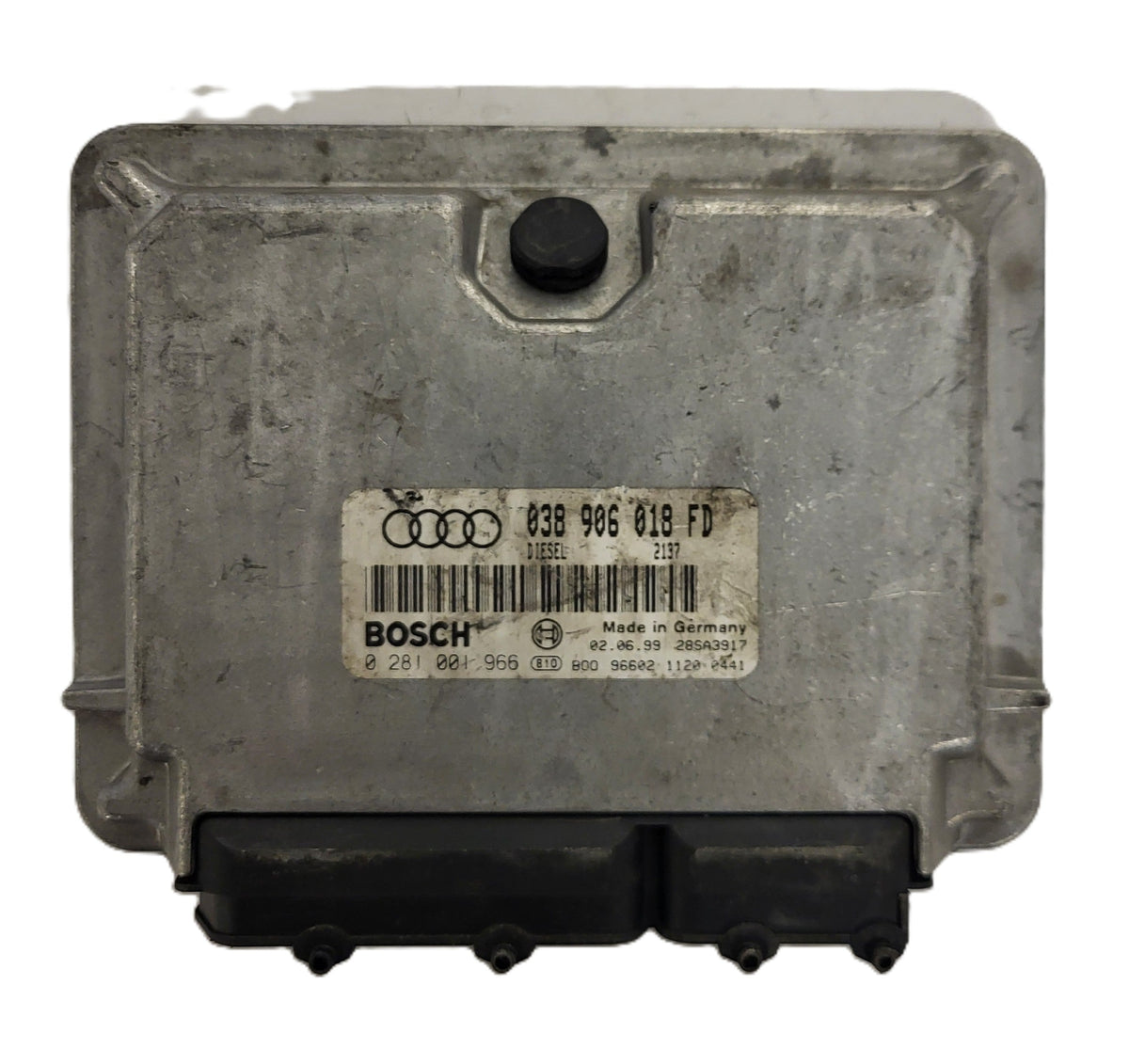 3x AUDI A4 B5 1.9 TDI ECU / 038906018FD / 0281001966 / BOSCH BULK STOCK