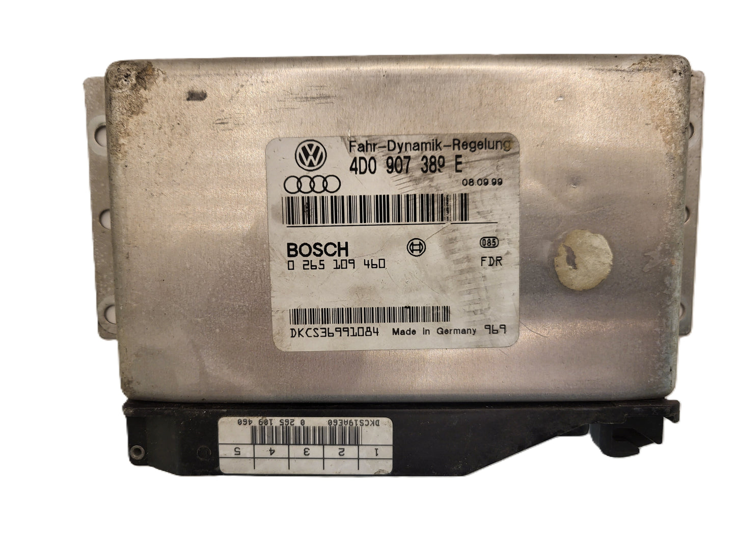 VW AUDI ESP ECU MODULE / 4D0907389E / 0265109460 / BOSCH