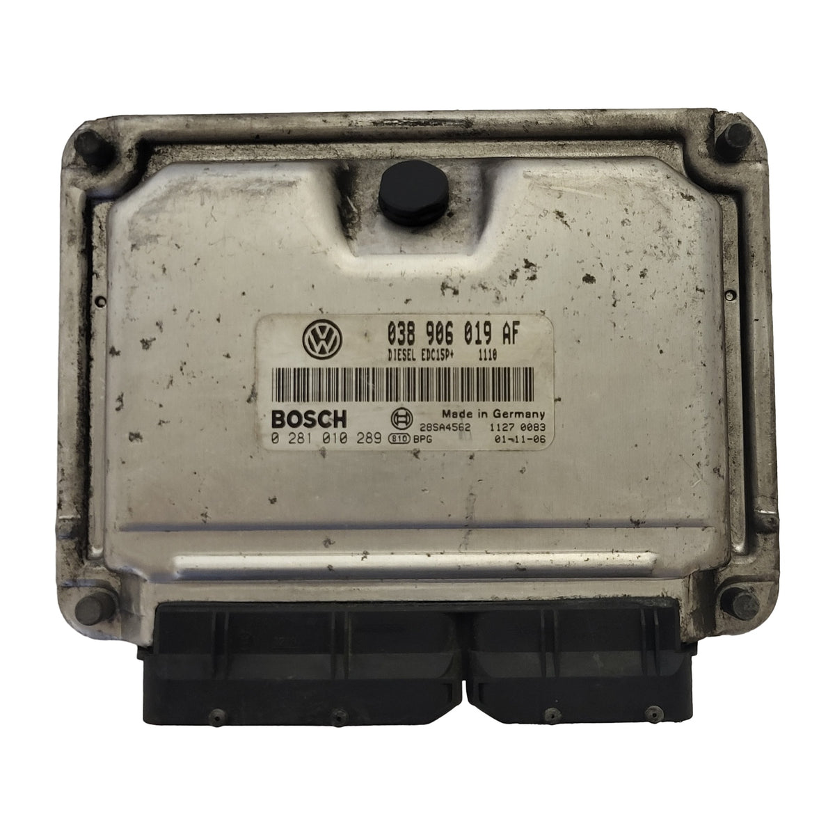 SKODA FABIA ECU / 038906019AF / 0281010289 / EDC15P+ / BOSCH - B55-04 - 1