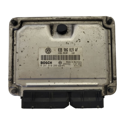 SKODA FABIA ECU / 038906019AF / 0281010289 / EDC15P+ / BOSCH - B55-04 - 1