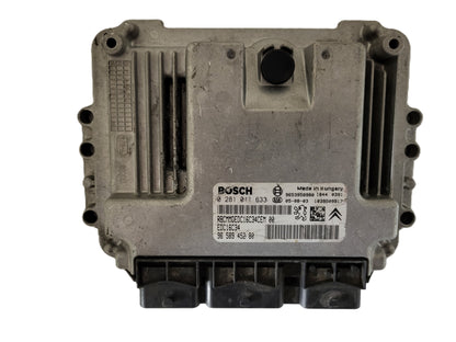 Peugeot Citroen ECU / 0281011633 / 9658945280 / EDC16C34 / 9653958980 / BOSCH