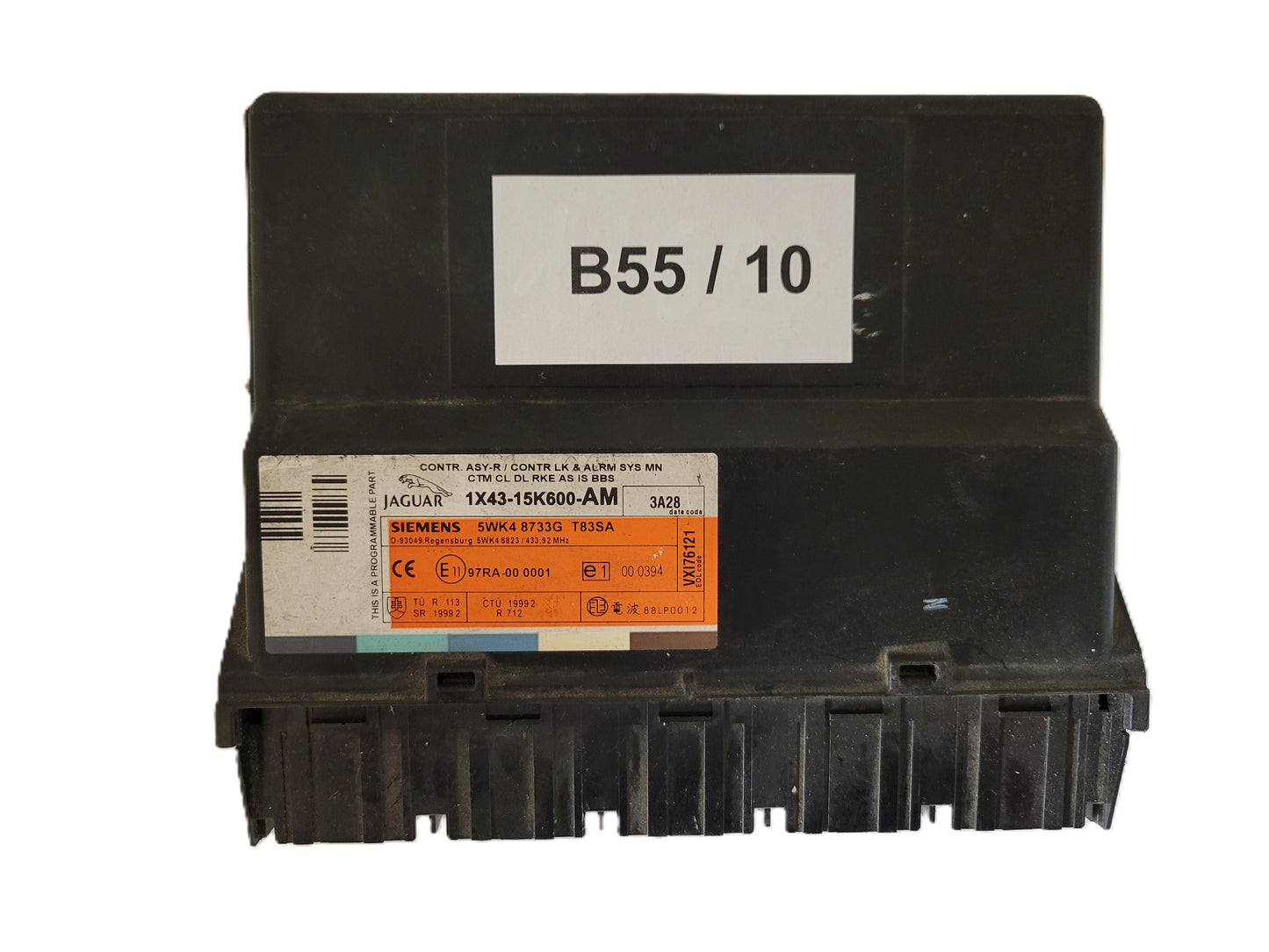JAGUAR ECU MODULE / 1X43-15K600-AM / 5WK48733G / SIEMENS