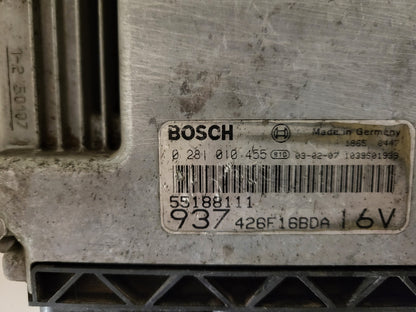 ALFA ROMEO 147 ECU / 0281010455 / 55188111 / BOSCH