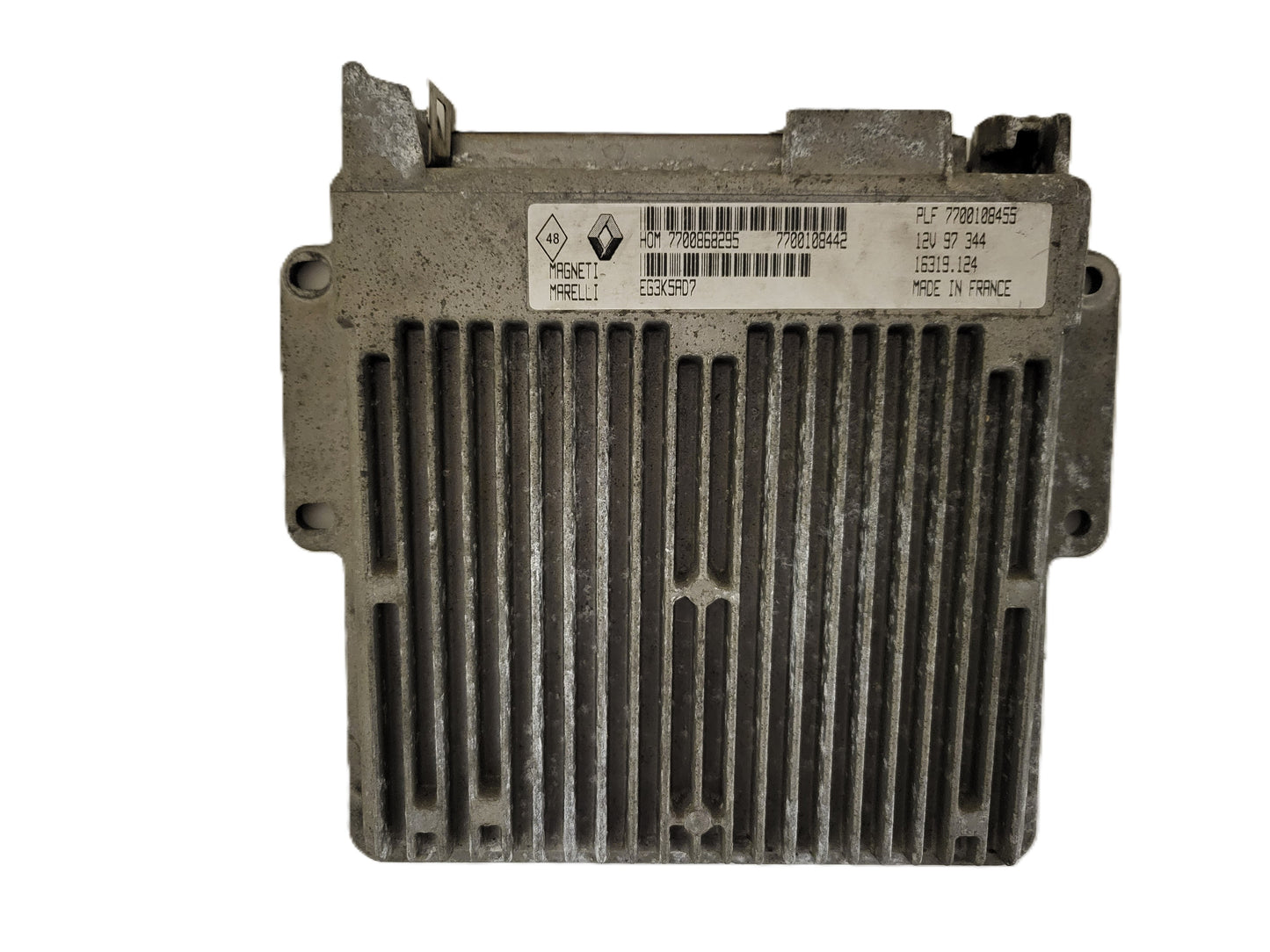 Renault Clio ECU / 7700108455 / HOM7700868295 / 7700108442 / MAGNETI MARELLI