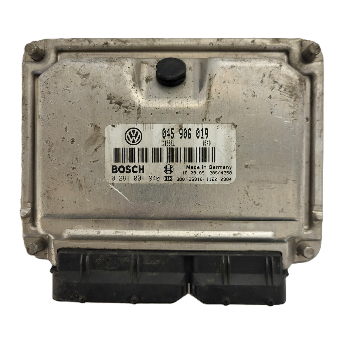 VW SEAT POLO ECU / EDC15P+ / 045906019 / 0281001940 / BOSCH - B56-13 - 1