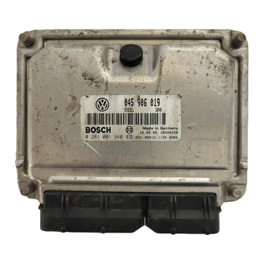 VW SEAT POLO ECU / EDC15P+ / 045906019 / 0281001940 / BOSCH