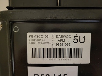 DAEWOO MATIZ ECU / 96291050 / S010012001 / 1AFM / KEMSCO