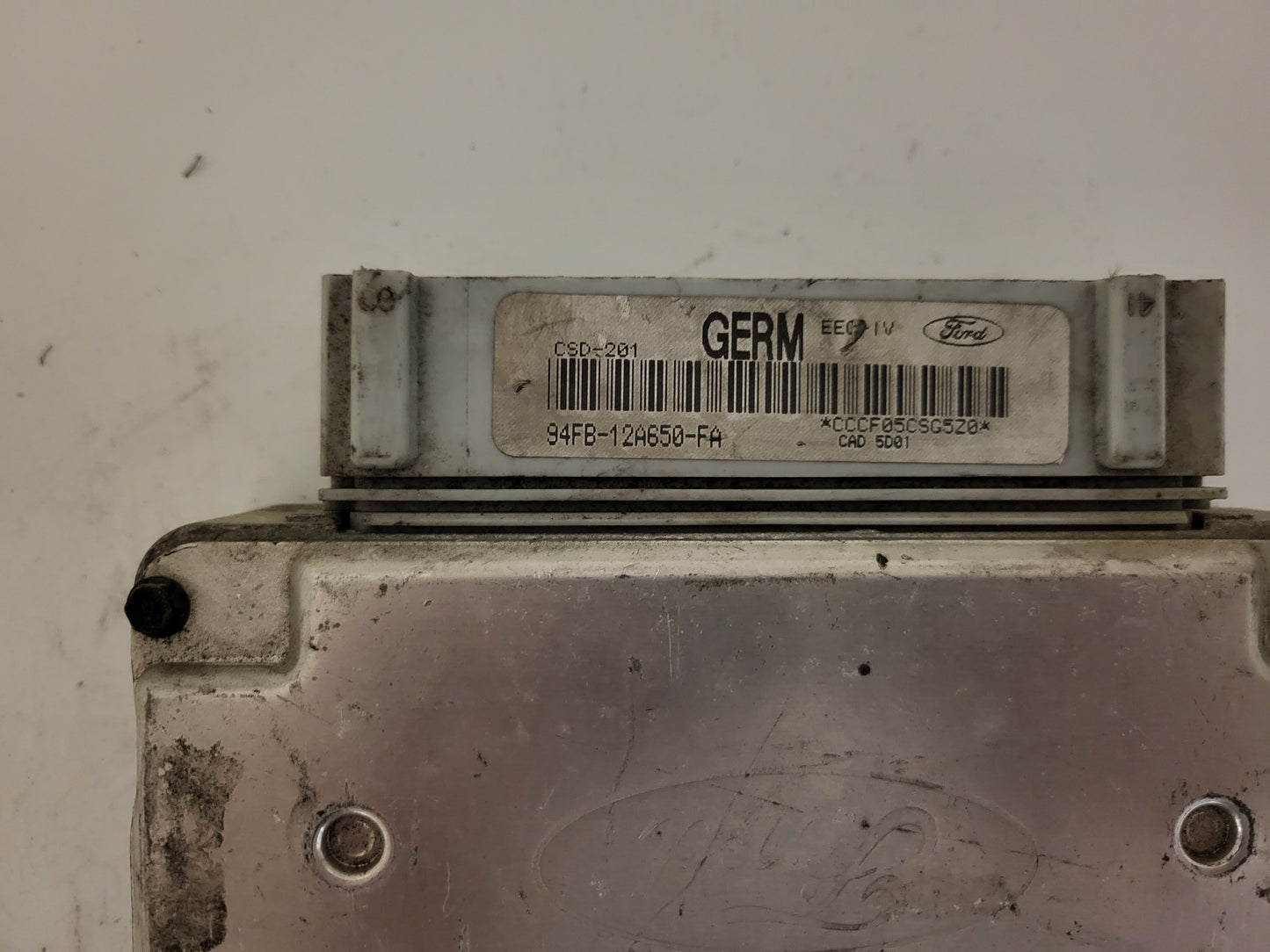 FORD FIESTA ECU / 94FB-12A650-FA / CSD-201 / EEC-IV / GERM