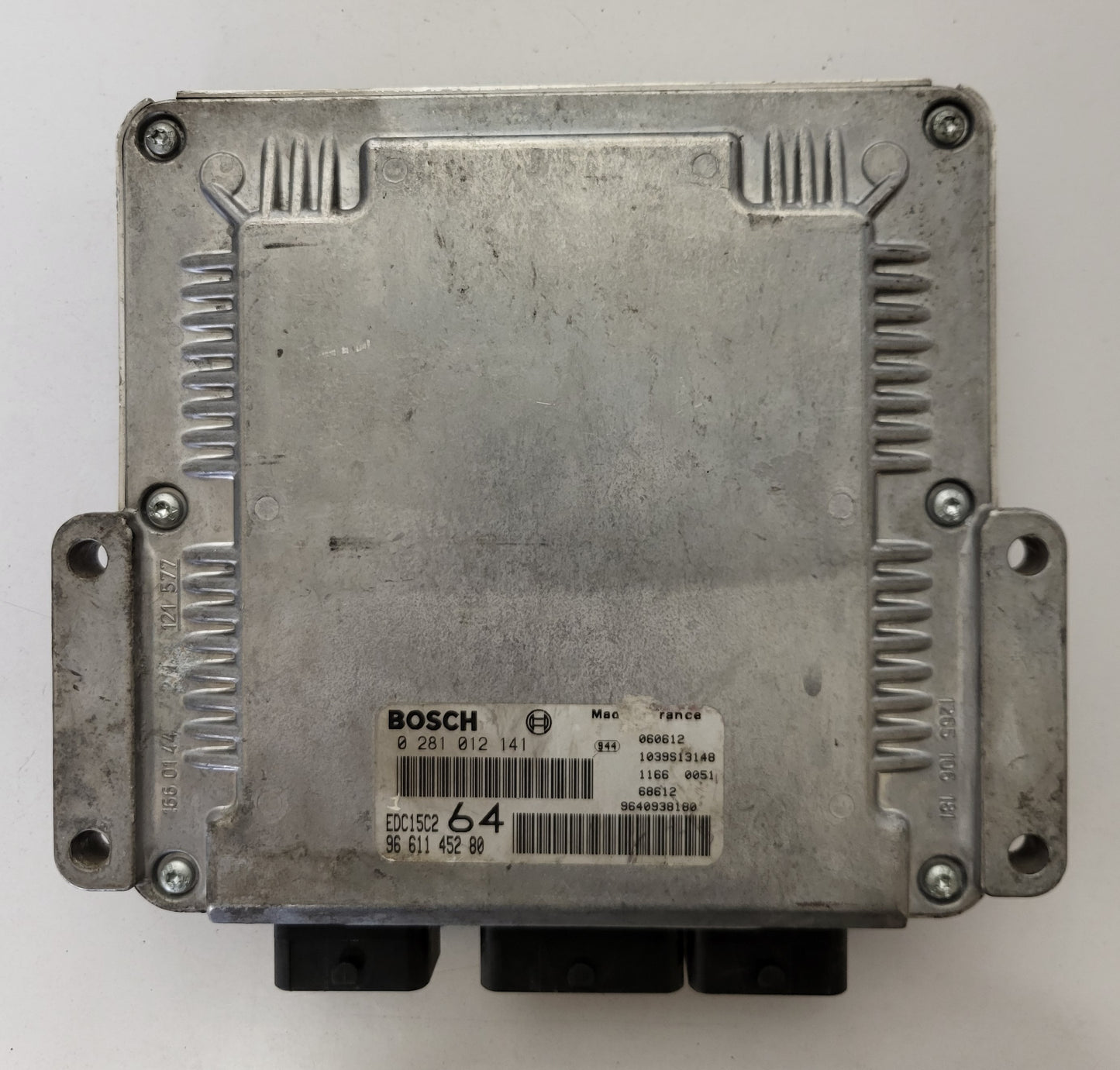 Peugeot 807 ECU / 0281012141 / 9661145280 / EDC15C2 / 9640938180 / BOSCH