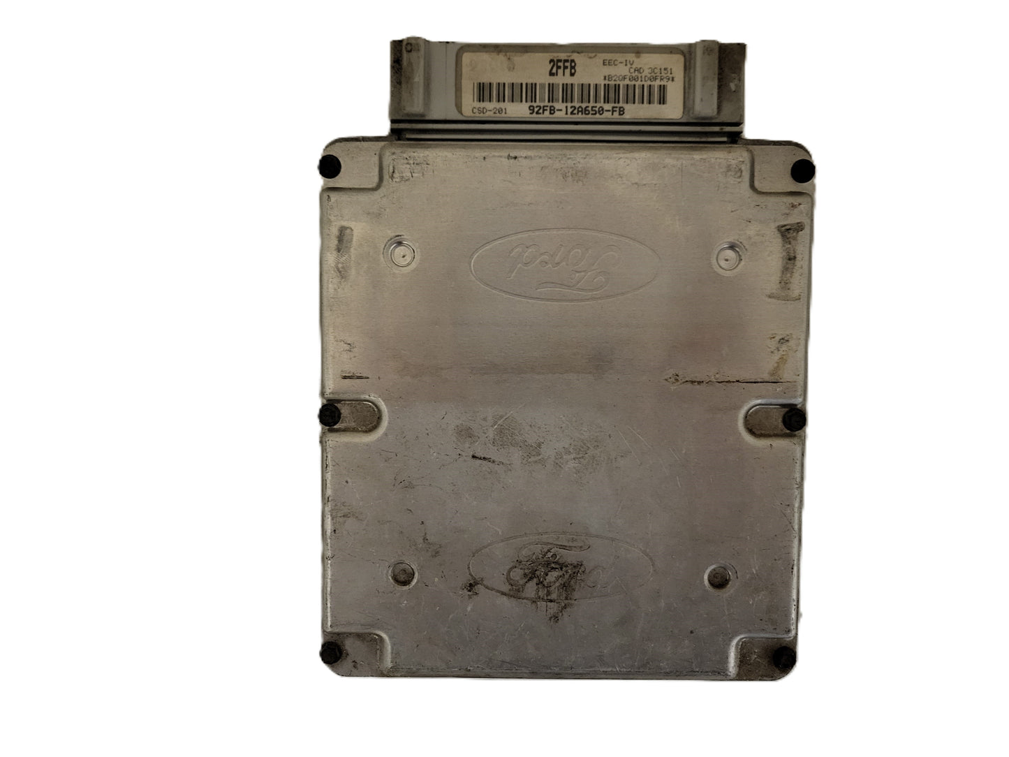 Ford Fiesta ECU / 92FB-12A650-FB / 2FFB / CSD-201 / EEC-IV