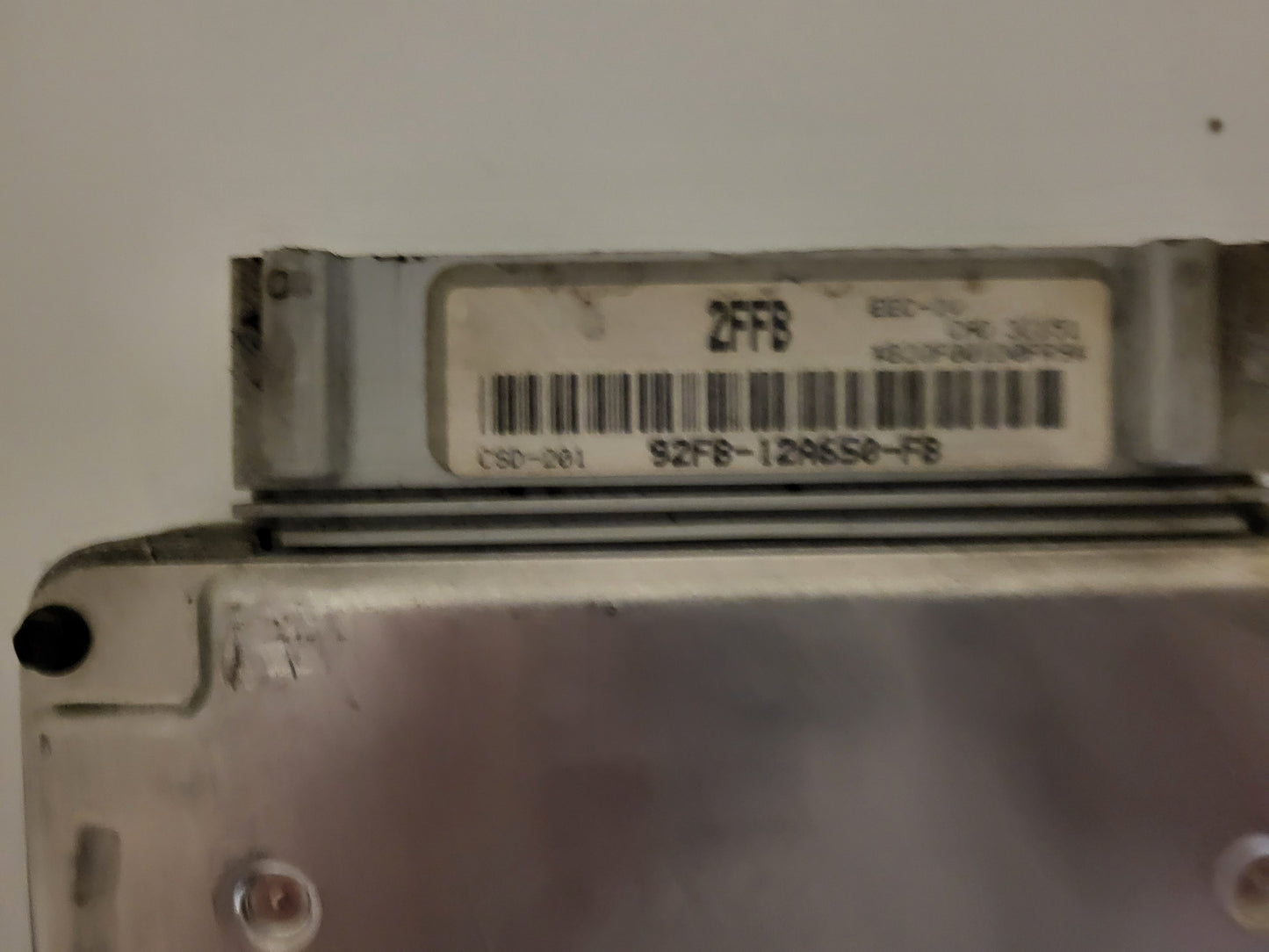 Ford Fiesta ECU / 92FB-12A650-FB / 2FFB / CSD-201 / EEC-IV