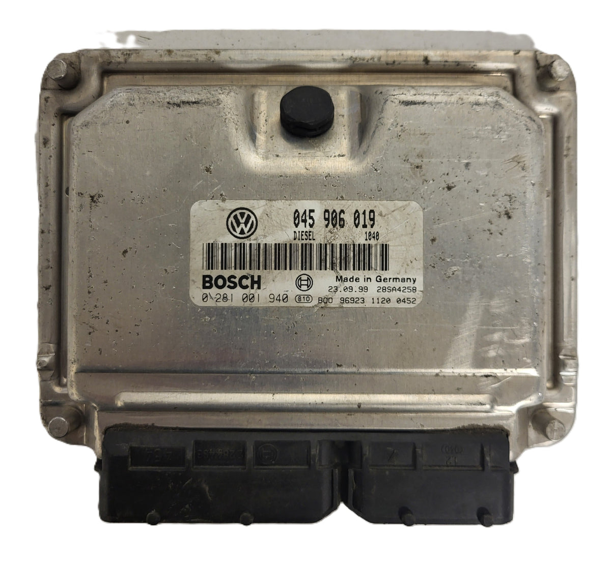 VW SEAT POLO ECU / EDC15P+ / 045906019 / 0281001940 / BOSCH - B57-20 - 1