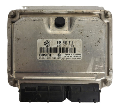 VW SEAT POLO ECU / EDC15P+ / 045906019 / 0281001940 / BOSCH - B57-20 - 1