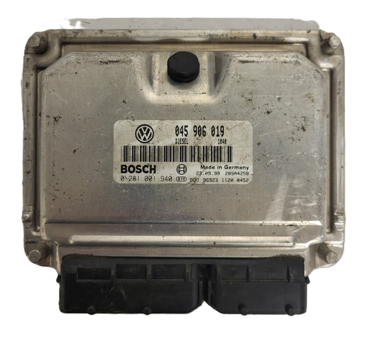 VW SEAT POLO ECU / EDC15P+ / 045906019 / 0281001940 / BOSCH