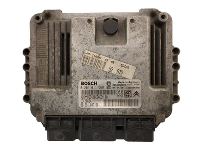 PEUGEOT CITROEN ECU / 0281011560 / 9656169780 / EDC16C34 / BOSCH