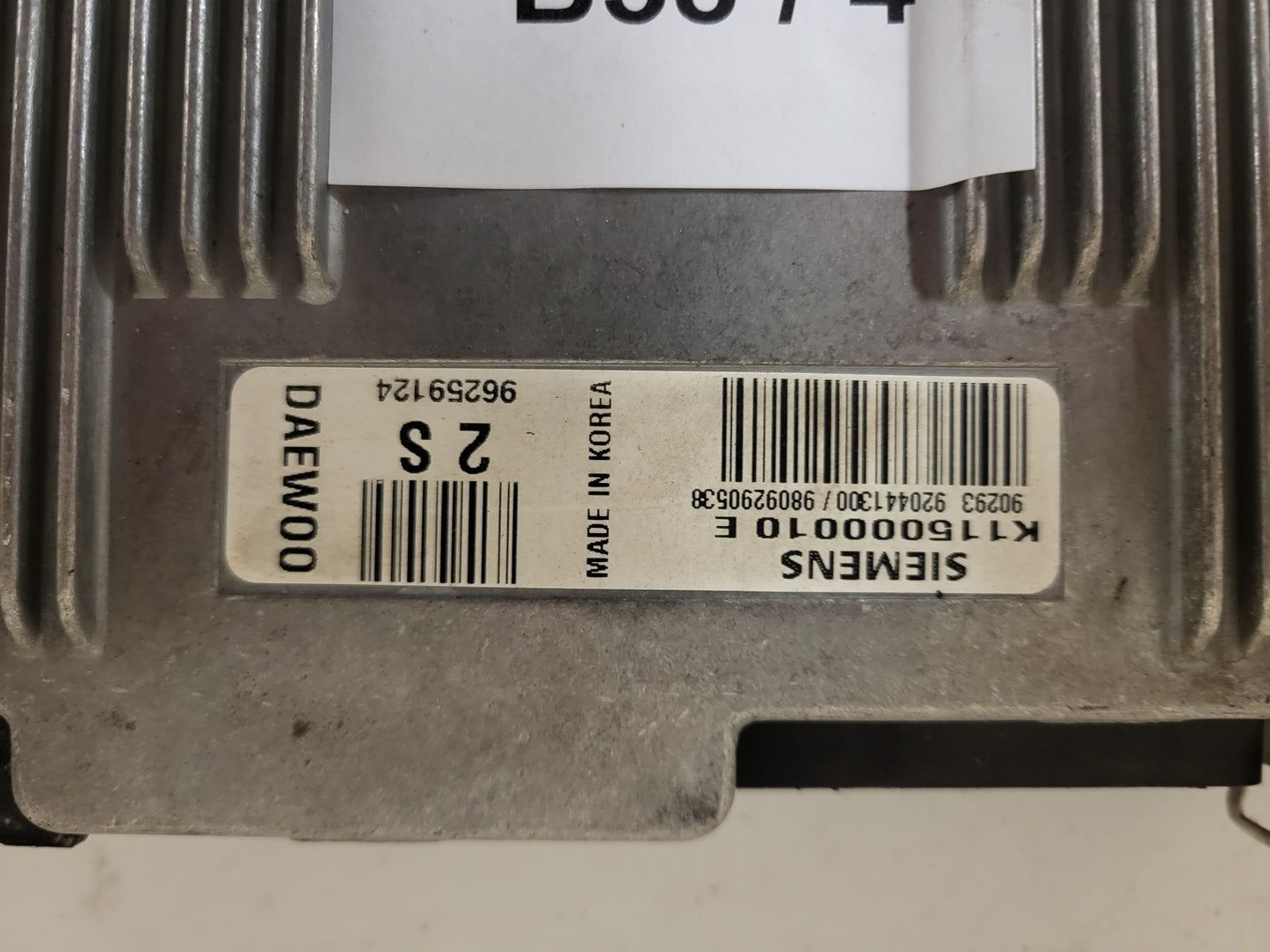 DAEWOO MATIZ ECU / K115000010E / 96259124 / 920441300 / SIEMENS