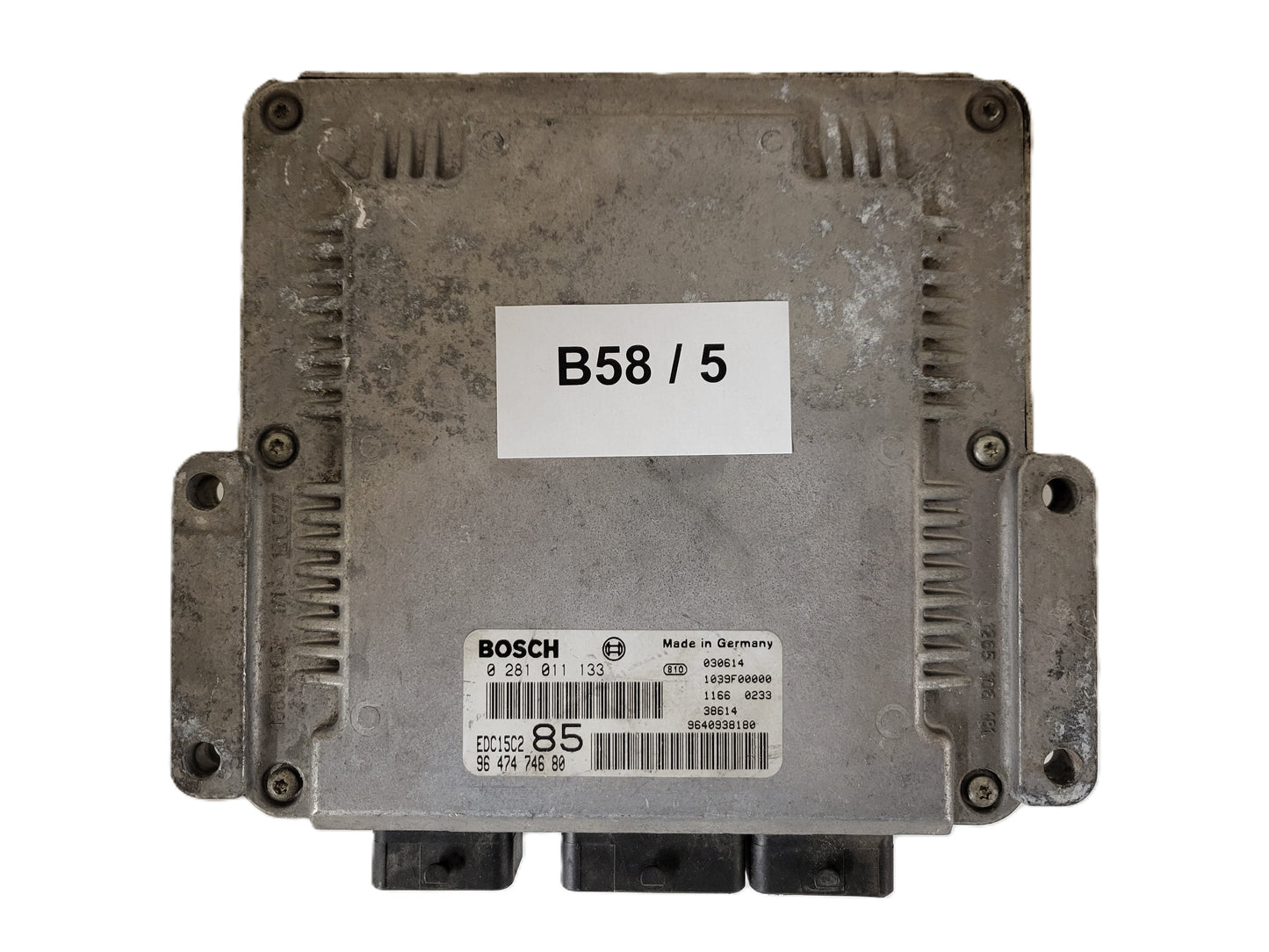Peugeot Citroen 2.2 HDI ECU / 0281011133 / 9647474680 / EDC15C2 / BOSCH