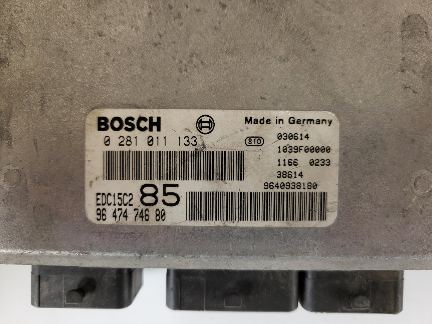 Peugeot Citroen 2.2 HDI ECU / 0281011133 / 9647474680 / EDC15C2 / BOSCH