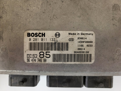 Peugeot Citroen 2.2 HDI ECU / 0281011133 / 9647474680 / EDC15C2 / BOSCH