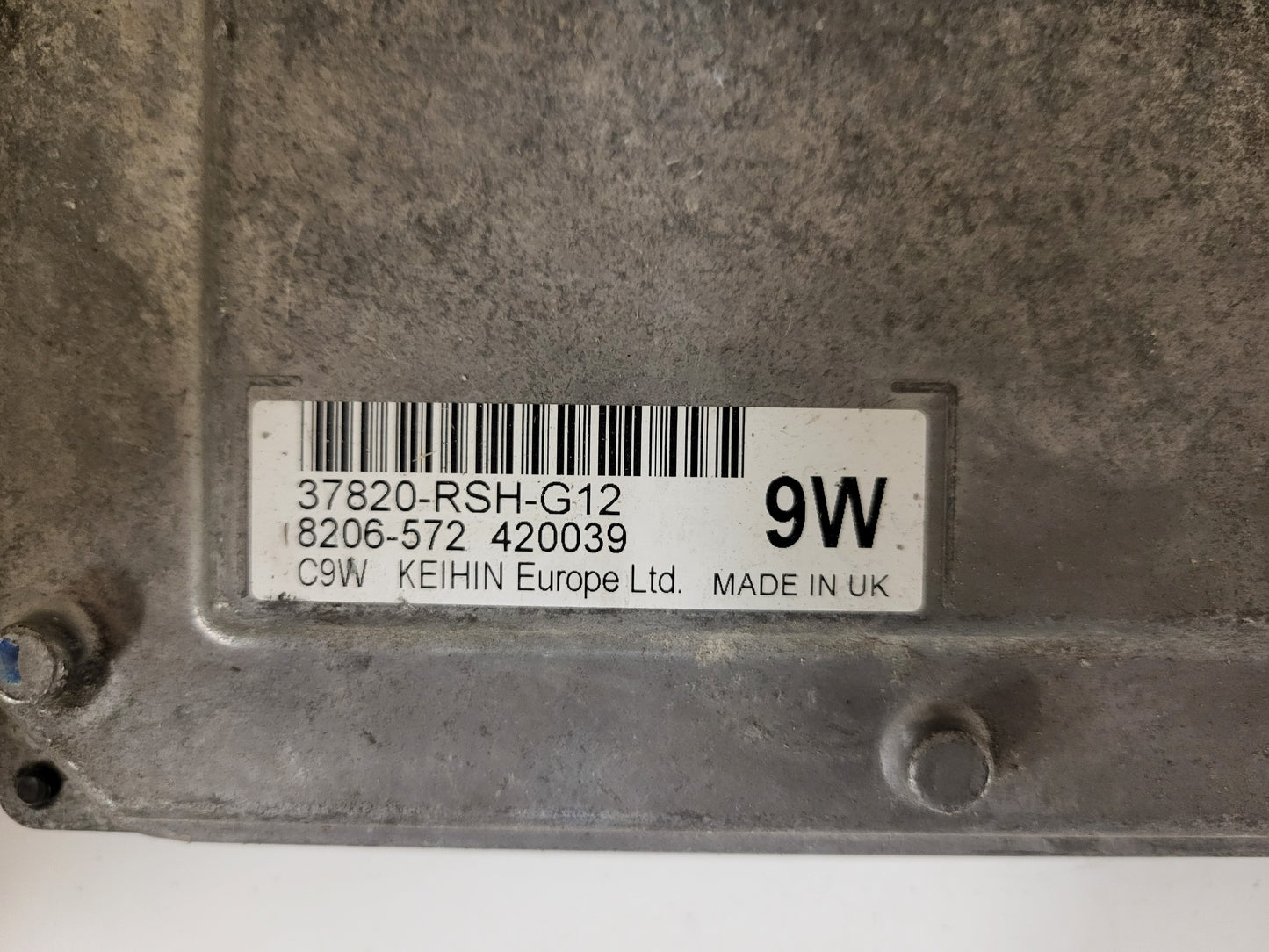 Honda Civic ECU / 37820-RSH-G12 / 8206-572 / KEIHIN