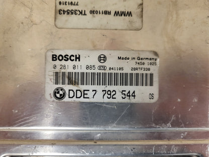 MINI ONE ECU / 0281011085 / DDE7792544 / 7792544 / BOSCH