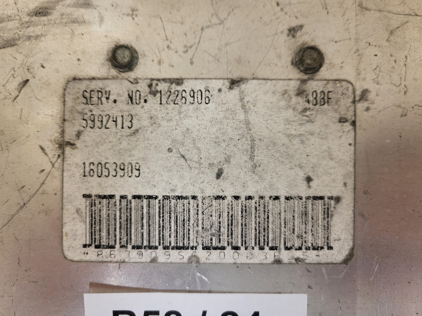 Fiat Regata ECU / 5992413 / 16053909 / 1226906 / ABBF